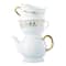 Kate Aspen® Medium Tea Time Whimsy Ceramic Bud Vase